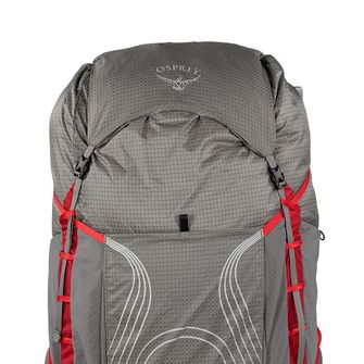 OSPREY túra hátizsák EJA PRO 55,  dale grey/poinsettia red