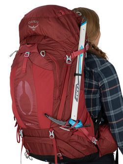 OSPREY túra hátizsák AURA AG 65,  berry sorbet red