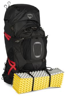 OSPREY túra hátizsák AETHER PLUS 100, fekete