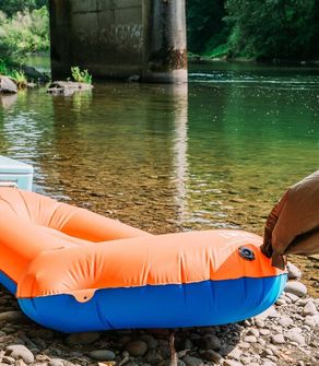 Klymit Packraft LiteWater Dinghy (LWD), narancssárga és kék színben