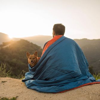 Klymit Versa Blanket™, kék-narancssárga