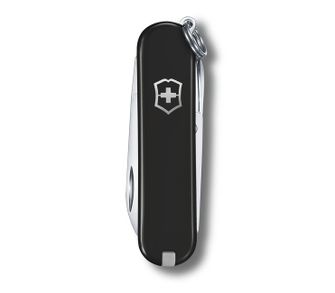 Victorinox Classic SD Colors Dark Illusion multifunkcionális kés 58 mm, fekete, 7 funkciós