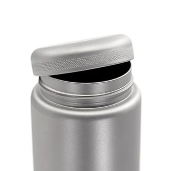 Silverant Titanium palack lapos kupakkal 600 ml