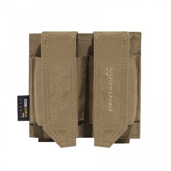 Pentagon Double FB POUCH tár tok, coyote