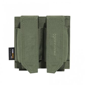 Pentagon Double FB POUCH tár tok, olívazöld